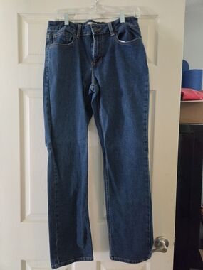 Women's Boot Cut Jeans in Dark Blue